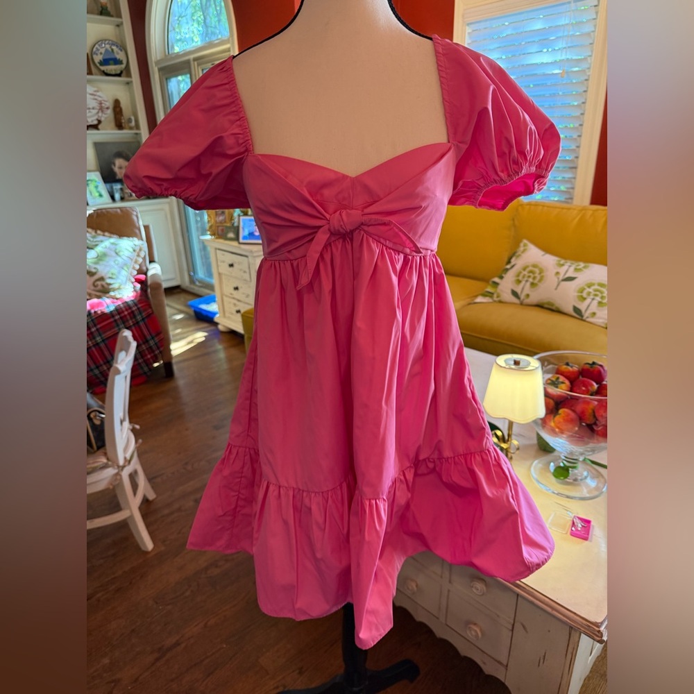 Amanda Uprichard Pink Mini Dress